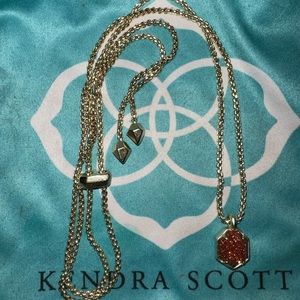 Kendra Scott Tessa Gold Adjustable Necklace